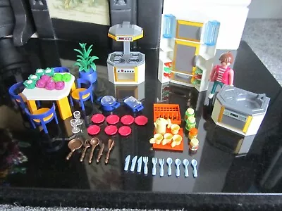 Buy Playmobil Dolls House Furniture With Accessories Modern House • 14.99£