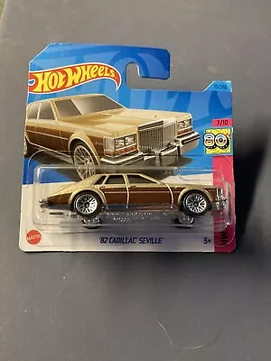 Buy Hot Wheels '82 Cadillac Seville #75/250 - 2023 H W The 80's 7/10    Short Card • 2£