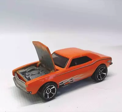 Buy Hot Wheels Muscle Mania “ 1967 Camaro “ Chevy Car C.2010   #094 Orange • 2.99£
