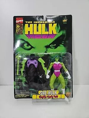 Buy She Hulk Action Figure Marvel ToyBiz 1996  Rare New/sealed  • 29.99£