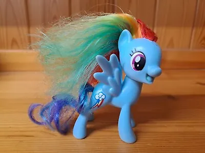 Buy My Little Pony The Movie G4 Rainbow Dash 8cm Toy Excellent Condition Hasbro • 3£