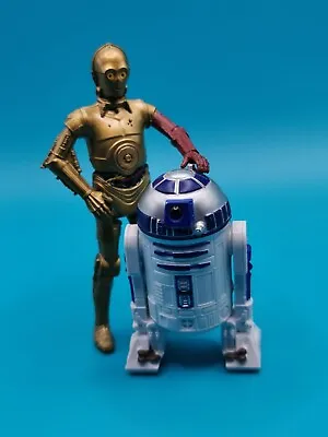 Buy Star Wars C-3PO & R2-D2 Droid Action Figures 3.75 Scale  • 11.98£