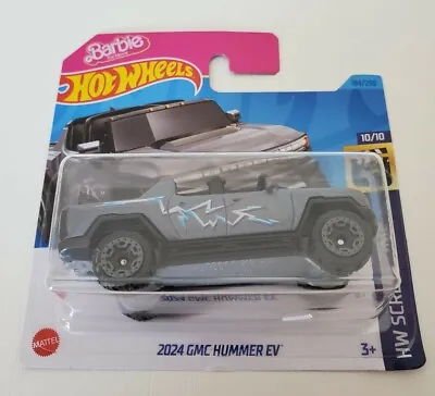 Buy Hot Wheels '24 GMC Hummer EV 4x4 AWD Pickup Truck Barbie Movie Diecast Toy 1:64  • 8.99£