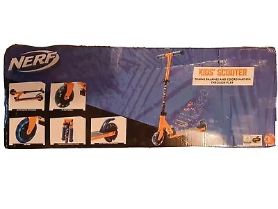 Buy NERF KIDS' SCOOTER Quick-Folding, PU Soft Led Light Wells. New (damaged Box)  • 39.90£