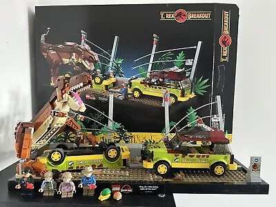 Buy LEGO Jurassic World: T. Rex Breakout (76956)  100% Complete, Retired Set • 56.81£