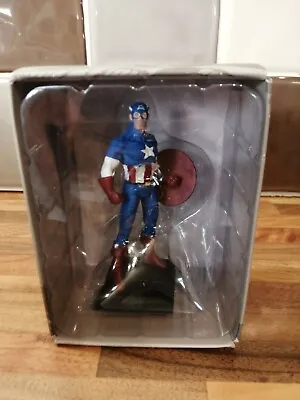 Buy 2018 Eaglemoss Marvel Avengers Captain America Collectors Figure • 5.99£