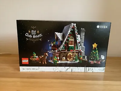 Buy New Sealed Lego Retired Elf Club House - Winter Village Collection 10275 • 84.99£