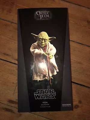 Buy Sideshow Star Wars Heroes 0rder Of The Jedi Yoda Jedi Mentor  AFSSC1047 • 250£