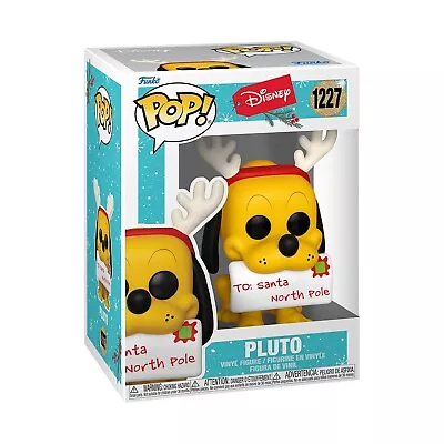 Buy Funko POP! Disney: Holiday - Pluto - Collectable Vinyl Figure - Gift Idea - O... • 11.92£