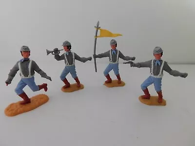 Buy Timpo  Wild West US  Confederate Infantry Soldiers From The 1970s • 19.95£
