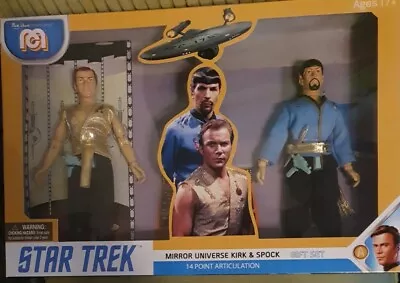 Buy Mego Classic Star Trek Mirror Universe 8 Inch Figures Set, Spock & Kirk Gift Set • 14.99£