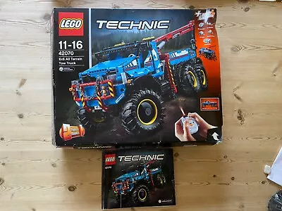Buy LEGO TECHNIC: 6x6 All Terrain Tow Truck (42070) • 79.99£