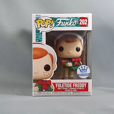 Buy Yuletide Freddy Funko Pop Vinyl Figure Funko Shop Exclusive Christmas #202 • 17.99£