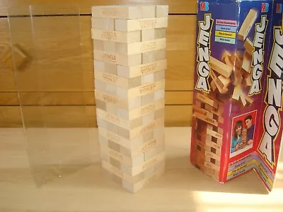 Buy Jenga Wood Block Stacking Family Fun Game By MB Hasbro 1993 Complete • 9.95£