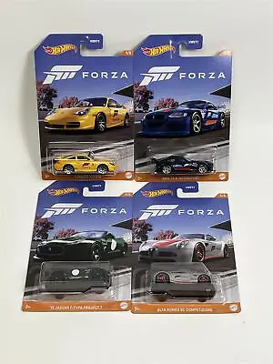 Buy Forza Set Of 4 Cars 1:64 Scale Hot Wheels HMV71 978D • 31.99£