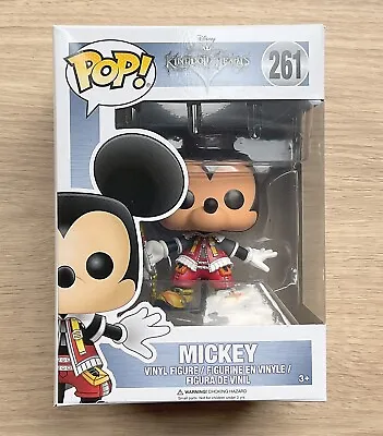 Buy Funko Pop Disney Kingdom Of Hearts Mickey #261 + Free Protector • 19.99£