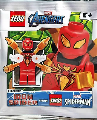 Buy LEGO Sh692 - Spider-Man - Iron Spider Suit - Super Heroes - Figure Set 242108 • 17.47£