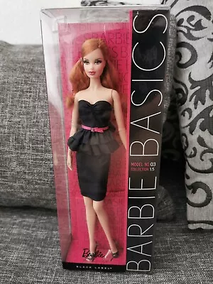 Buy 2009 Barbie Basics Model No. 03 Collection 1.5 Black Label Nrfb Red Head Steffie • 153.36£