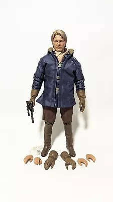 Buy Han Solo Hot Toys MMS374 Star Wars The Force Awakens 1/6 Figure Harrison Ford • 219.99£
