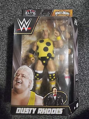Buy Dusty Rhodes WWE WrestleMania Elite Collection Action Figure Mattel Wrestling • 0.99£