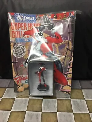 Buy Dc Comics Super Hero Figurine Collection Issue 45 Harley Quinn • 28.99£
