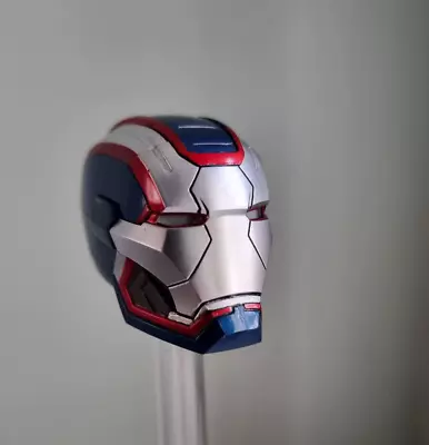 Buy Hot Toys MMS195 Iron Man 3 Iron Patriot 1/6 Scale Helmet • 29.99£