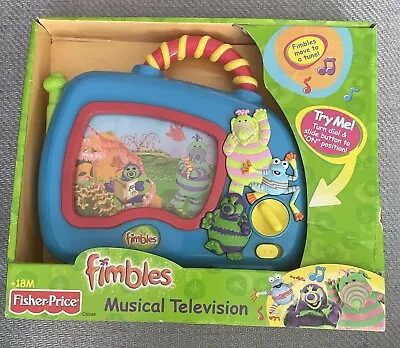 Buy Fimbles Musical Television Toy New Boxed 2002 Vintage Rare Working 18m+ • 35£