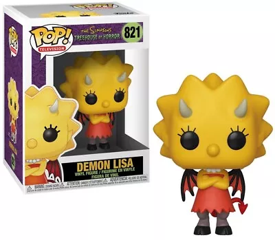 Buy Demon Lisa (821)  The Simpsons -  Funko  Pop Television/Vinyl Figure • 13.89£
