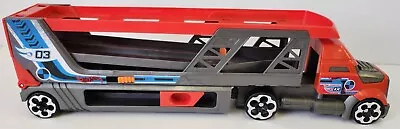 Buy Hot Wheels Blastin Rig Mega Hauler Semi Truck Car Storage. Very Cool. • 20£