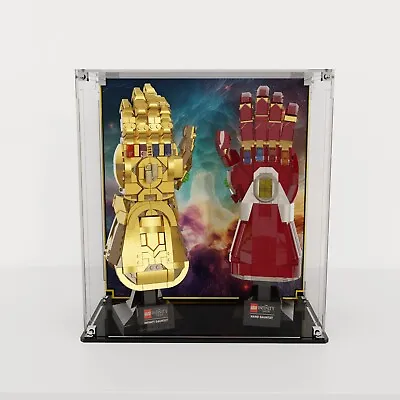 Buy Display Case For LEGO® Marvel Avengers Nano + Infinity Gauntlet 76223 76191 • 54.99£