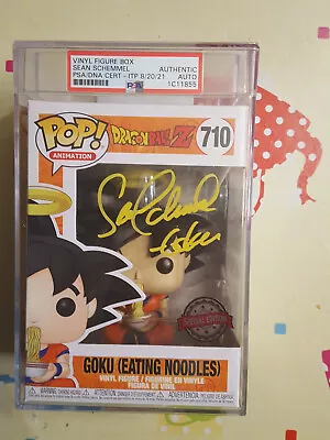 Buy Funko Pop Dragon Ball Z. Goku Eating Noodles.Encapsulee.psa.rare • 184.48£