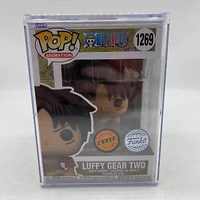 Buy Funko Pop One Piece Luffy Gear Two CHASE #1269 + Free Funko Stack • 54.99£