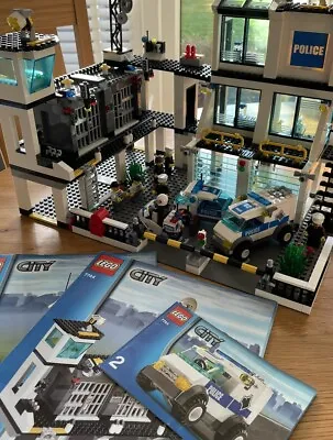 Buy Lego City 7744 Police Station 2008 + Most Instructions - 100% Complete • 60£