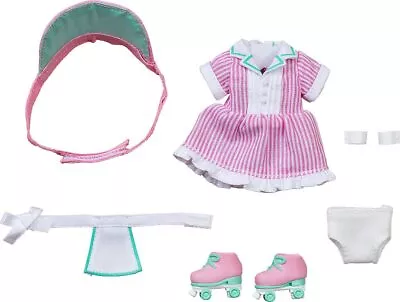 Buy Good Smile Nendoroid Doll: Diner (Pink Girl Ver.) Outfit Set • 18.61£