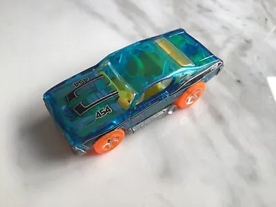Buy Hot Wheels ‘69 Chevelle Car Made In Malaysia Transparent Blue Approx 1:64 • 3.50£