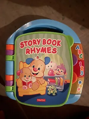 Buy Fisher Price Storybook Rhymes 6-36 Months - Music And Lights - Baby/Toddler Toy • 10£