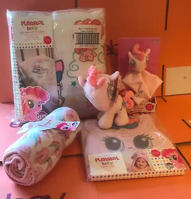 Buy My Little Pony Newborn / Baby Girl Pink Gift Bundle Bedding Comforter Cuddle Toy • 29.95£