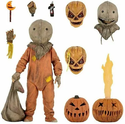 Buy NECA - Trick 'R Treat - Ultimate Edition Halloween Horror Sam 7  Action Figure • 36.49£