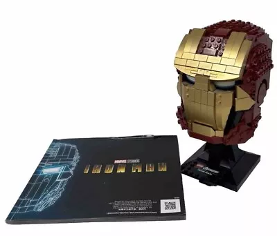 Buy LEGO 76165 Iron Mans Helmet Marvel Studios Helmet Set Tony Stark Head, Used • 92.66£