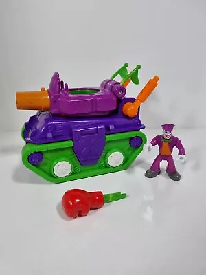 Buy Imaginext Fisher Price DC Super Friends Vehicle The Joker Tank Complete Used  • 11.99£