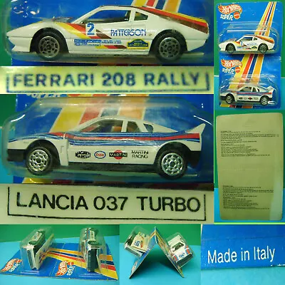 Buy Mattel Hot Wheels Super 1/43 Ferrari Models 208 Rally - Lance 037 Turbo • 20.58£