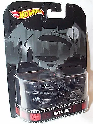 Buy Batwing Batman 1-64 Scale New In Packet Hot Wheels DWJ73 • 7.95£