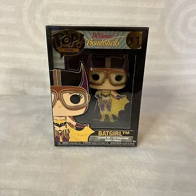 Buy New Funko Pop Pins Enamel Badge Batgirl With Removable Display Stand 13cm • 5.99£
