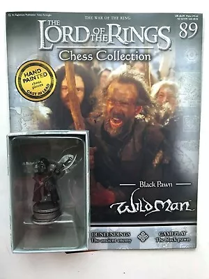 Buy Lord Of The Rings Chess Collection 89 Wildman Eaglemoss Figure + Magazine • 20.99£