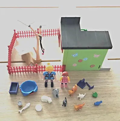 Buy Playmobil 9276   CAT HOTEL WITH CATS & FIGURES • 9.50£
