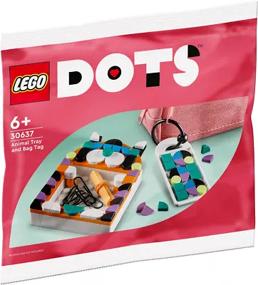 Buy LEGO Dots: Animal Tray And Bag Tag - Polybag 30637 - New & Sealed • 6.99£