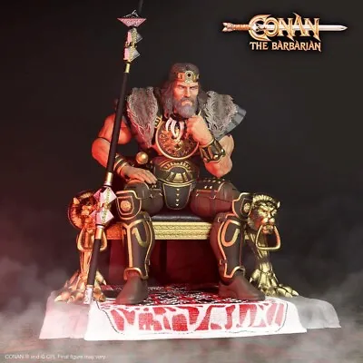 Buy PRE-ORDER King Conan Of Aquilonia Ultimate With Throne Super7 • 137.04£
