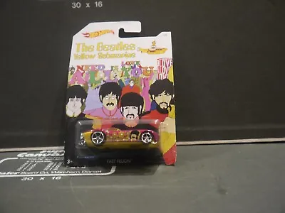 Buy Hot Wheels The  Beatles Yellow Submarine Fast Felion Long Card   • 8.90£