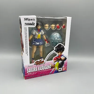 Buy Bandai S.H.Figuarts Street Fighter V Sakura Kasugano Action Figure UK IN STOCK • 93.99£