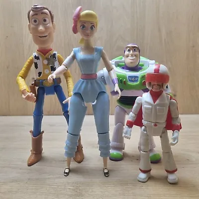 Buy Disney Pixar Toy Story Woody Buzz Duke Bo PeepnAction Figure 2017 Plastic Mattel • 3£